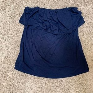 Lilly Pulitzer Navy Tube Top